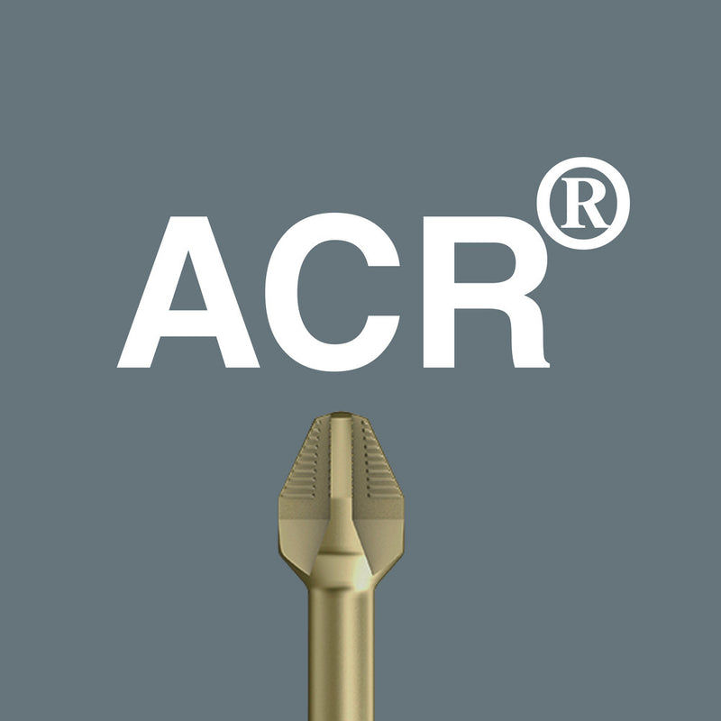 Wera 05160901001 853/4 Harpoon ACRÃ‚Â® bits, PH 2 x 50 mm