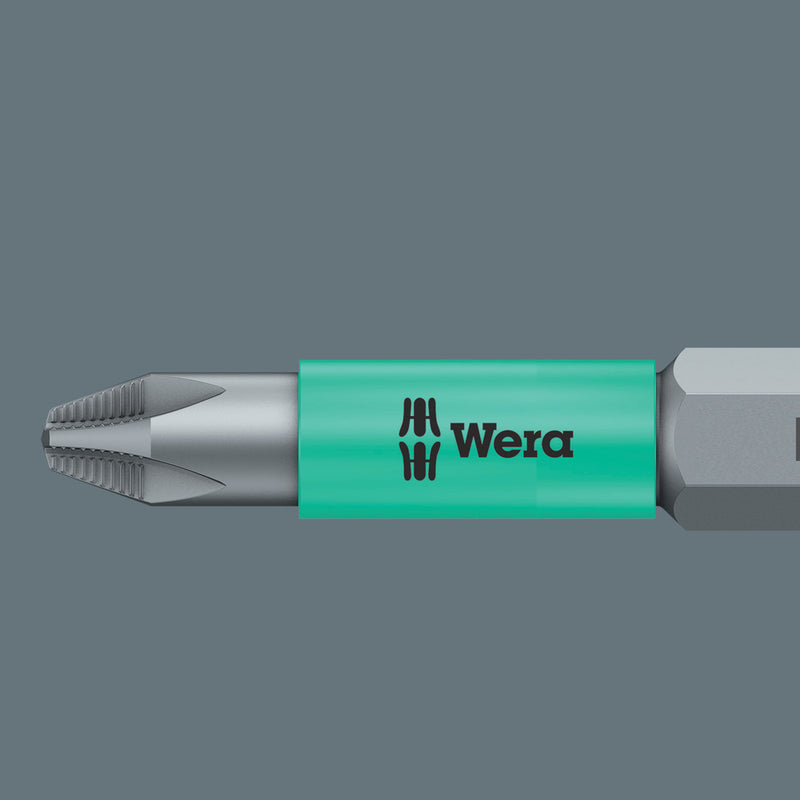 Wera 05323781001 853/4 ACRÃ‚Â® SL bits with sleeve, magnetized, PH 2 x 90 mm