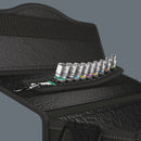 Wera 05003883001 Belt A 4 Zyklop socket set, 1/4" drive, 9 pieces