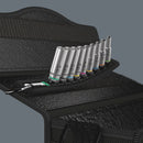 Wera 05004525001 Belt A Deep 1 socket set, 1/4" drive, 9 pieces