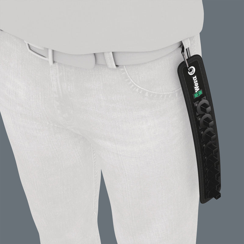 Wera 05003980001 Belt B (textile belt), 8 location, unloaded