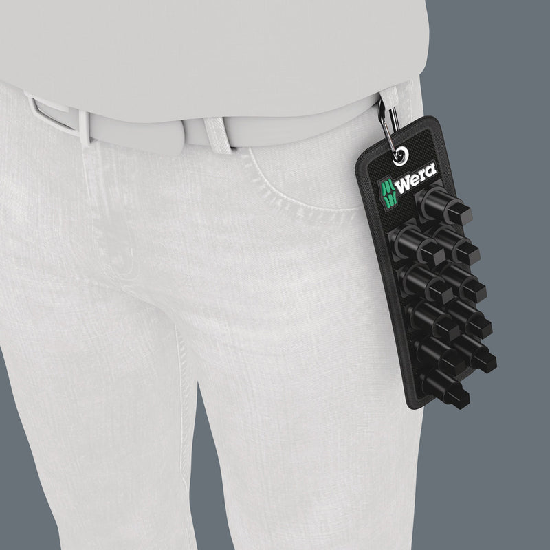 Wera 05003982001 Belt B VDE (textile belt), 10 location, unloaded, 71 x 209 mm