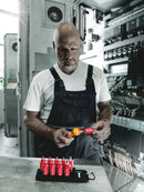 Wera 05004930001 Belt B VDE 1 Zyklop bit socket set TORXÃ‚Â® / hexagonal socket with holding function, 3/8" drive, 11 pieces