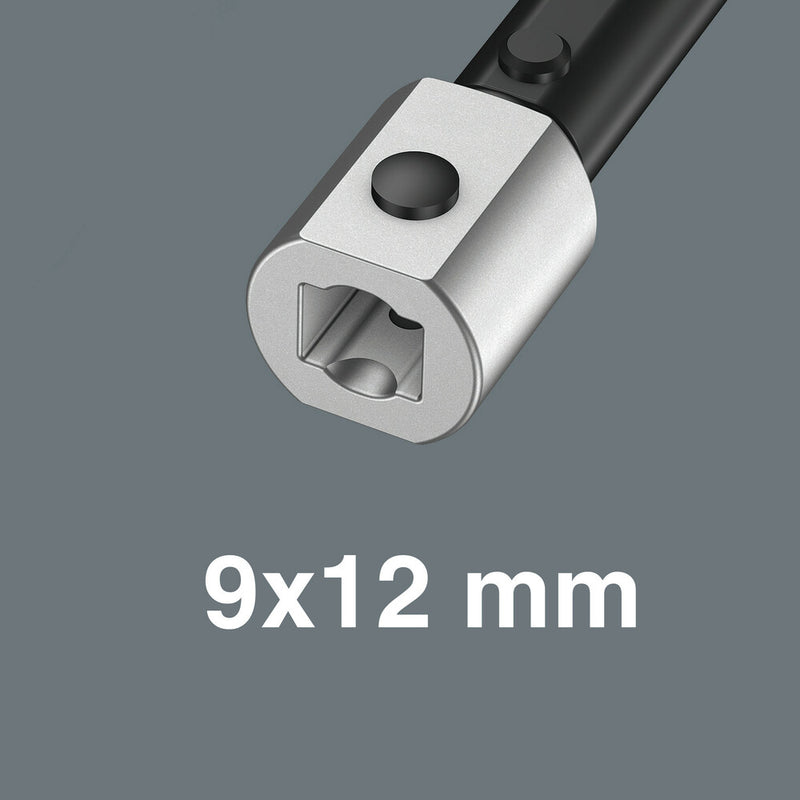 Wera 05078608001 7770 Open end insert, 9x12 mm, 15 x 41 mm
