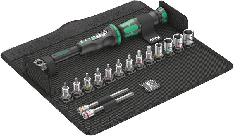 Wera 05004180001 Bicycle Set Torque 1, 2.5-25 Nm, 16 pieces