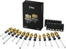 Wera 05133285001 Big Pack 900 Screwdriver set Kraftform Wera: Chiseldriver and rack, 13 pieces