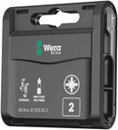 Wera 05057761001 Bit-Box 20 BTZ PZ, PZ 2 x 25 mm, 20 pieces