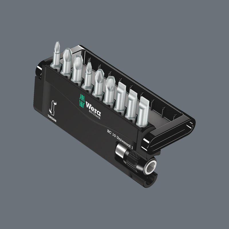 Wera 05056161001 Bit-Check 10 Universal 1, 10 pieces