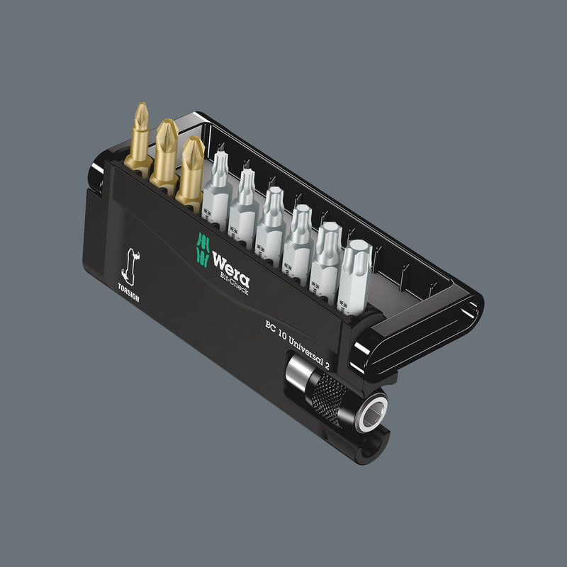 Wera 05134200001 Bit-Check 10 Universal 2, 10 pieces