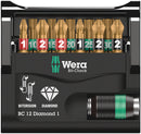 Wera 05057421001 Bit-Check 12 Diamond 1, 12 pieces