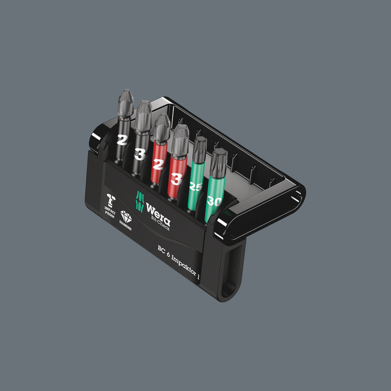 Wera 05057695001 Bit-Check 6 Impaktor 1, 6 pieces