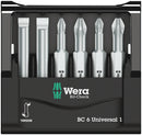 Wera 05056474001 Bit-Check 6 Universal 1, 6 pieces