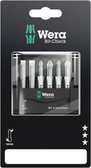 Wera 05073635001 Bit-Check 6 Universal 1 SB, 6 pieces