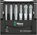 Wera 05056473001 Bit-Check 6 Universal 2, 6 pieces