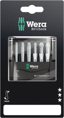 Wera 05073638001 Bit-Check 6 Universal 2 SB, 6 pieces