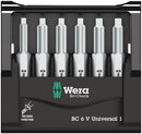 Wera 05056478001 Bit-Check 6 V Universal 1, 6 pieces