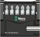 Wera 05056296001 Bit-Check 7 PZ Universal 1, 7 pieces