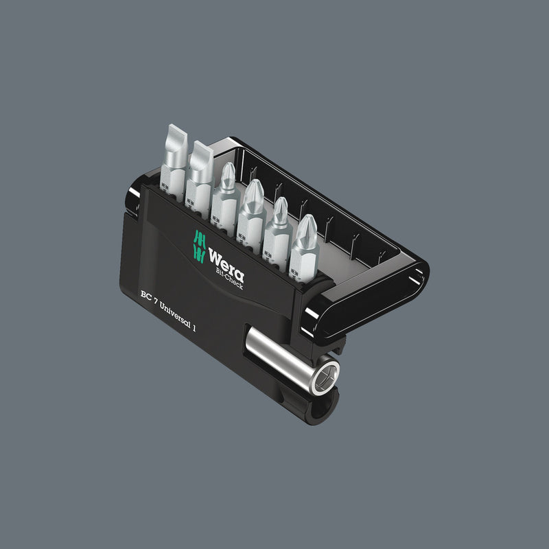 Wera 05056295001 Bit-Check 7 Universal 1, 7 pieces
