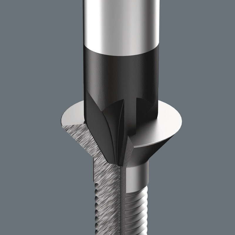 Wera 05051613001 1065 i PZ VDE-insulated Kraftform Phillips-head screwdriver, PZ 2 x 100 mm