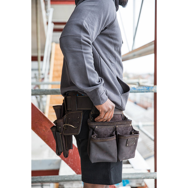 OX Tools OX P263604 Pro Oil Tanned Leather 4 Piece Construction Rig