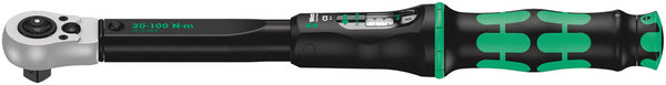 Wera 05075625001 Click-Torque C 2 Push R/L adjustable torque wrench for clockwise and anti-clockwise torque-control, 20-100 Nm, 1/2" x 20-100 Nm