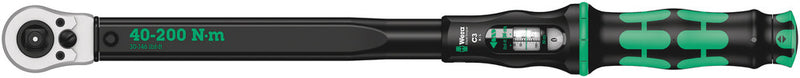 Wera 05075626001 Click-Torque C 3 Push R/L adjustable torque wrench for clockwise and anti-clockwise torque-control, 40-200 Nm, 1/2" x 40-200 Nm