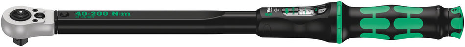 Wera 05075626001 Click-Torque C 3 Push R/L adjustable torque wrench for clockwise and anti-clockwise torque-control, 40-200 Nm, 1/2" x 40-200 Nm