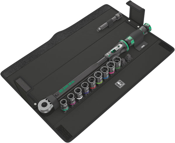 Wera 05075681001 Click-Torque C 3 set 2 for cement screwdriving, 40-200 Nm, 11 pieces