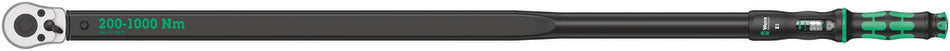 Wera 05075630001 Click-Torque E 1 torque wrench with reversible ratchet, 200-1000 Nm, 3/4" x 200-1000 Nm