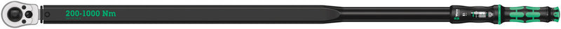 Wera 05075631001 Click-Torque E 1 Push R/L adjustable torque wrench for clockwise and anti-clockwise torque-control, 200-1000 Nm, 3/4" x 200-1000 Nm