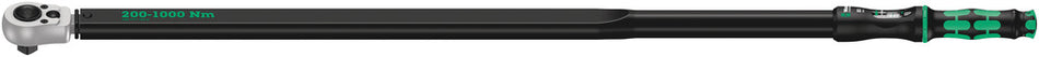 Wera 05075631001 Click-Torque E 1 Push R/L adjustable torque wrench for clockwise and anti-clockwise torque-control, 200-1000 Nm, 3/4" x 200-1000 Nm