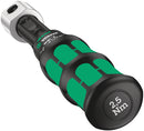 Wera 05075670001 Click-Torque XP 1 pre-set adjustable torque wrench for insert tools, 2.5-25 Nm, 2.5 Nm, 9x12 x 2.5 Nm x 2.5-25 Nm