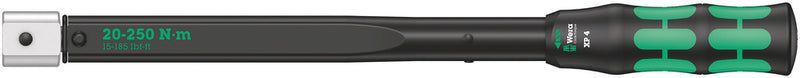 Wera 05075673001 Click-Torque XP 4 pre-set adjustable torque wrench for insert tools, 20-250 Nm, 20 Nm, 14x18 x 20.0 Nm x 20-250 Nm