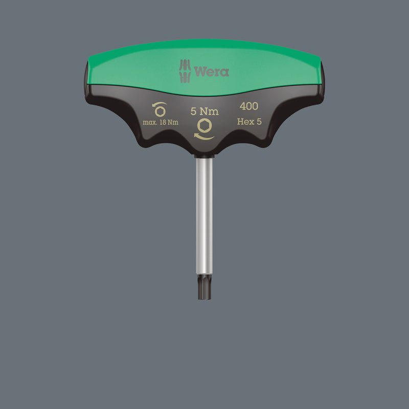 Wera 05005081001 400 Hex Torque-indicator, 5 x 5.0 Nm