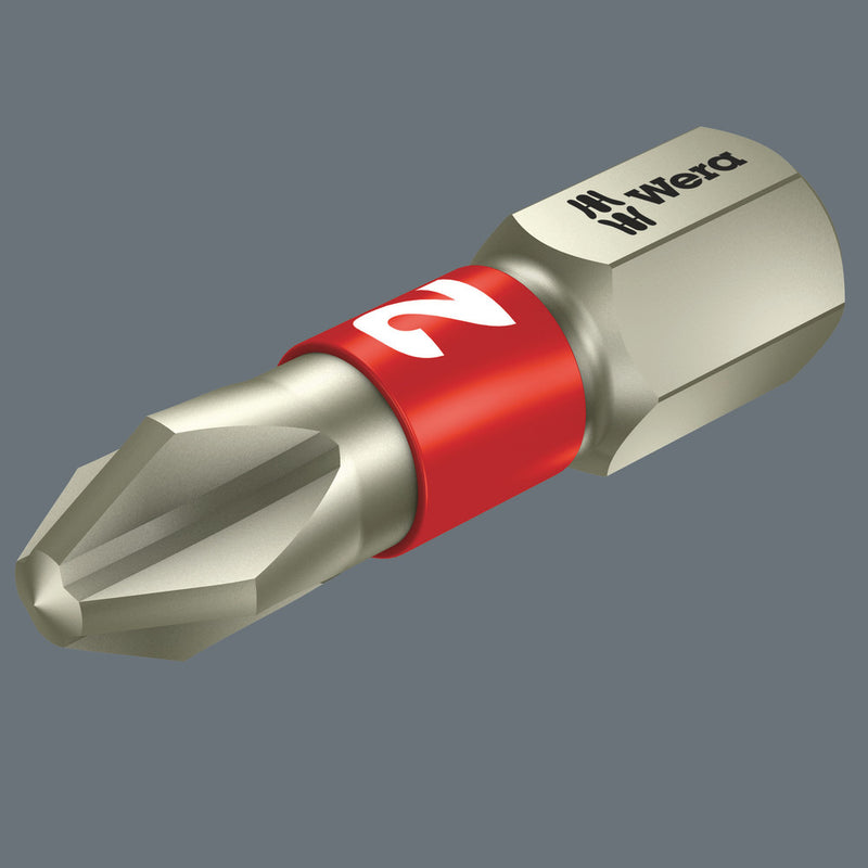 Wera 05073610001 3851/1 TS SB bits, stainless, PH 1 x 25 mm