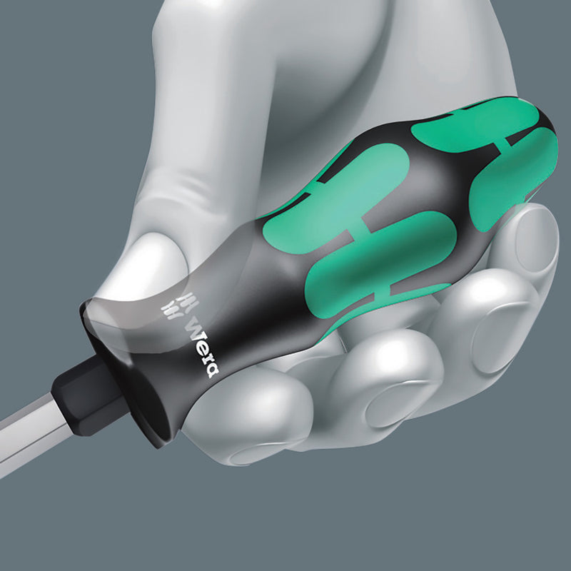 Wera 05007670001 334 SK Screwdriver for slotted screws, 0.6 x 3.5 x 75 mm