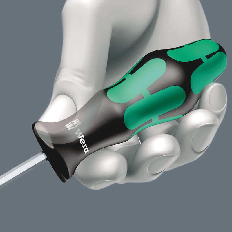 Wera 05051205001 812/1 Bitholding screwdriver with strong permanent magnet, 1/4" x 120 mm