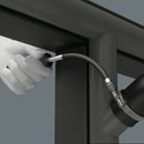 Wera 05028160001 392 Bitholding screwdriver with flexible shaft, 1/4" x 177 mm