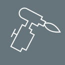 Wera 05078721001 7790/2 Push-fit weld-on adapter, 14x18 mm, 38 x 31 mm