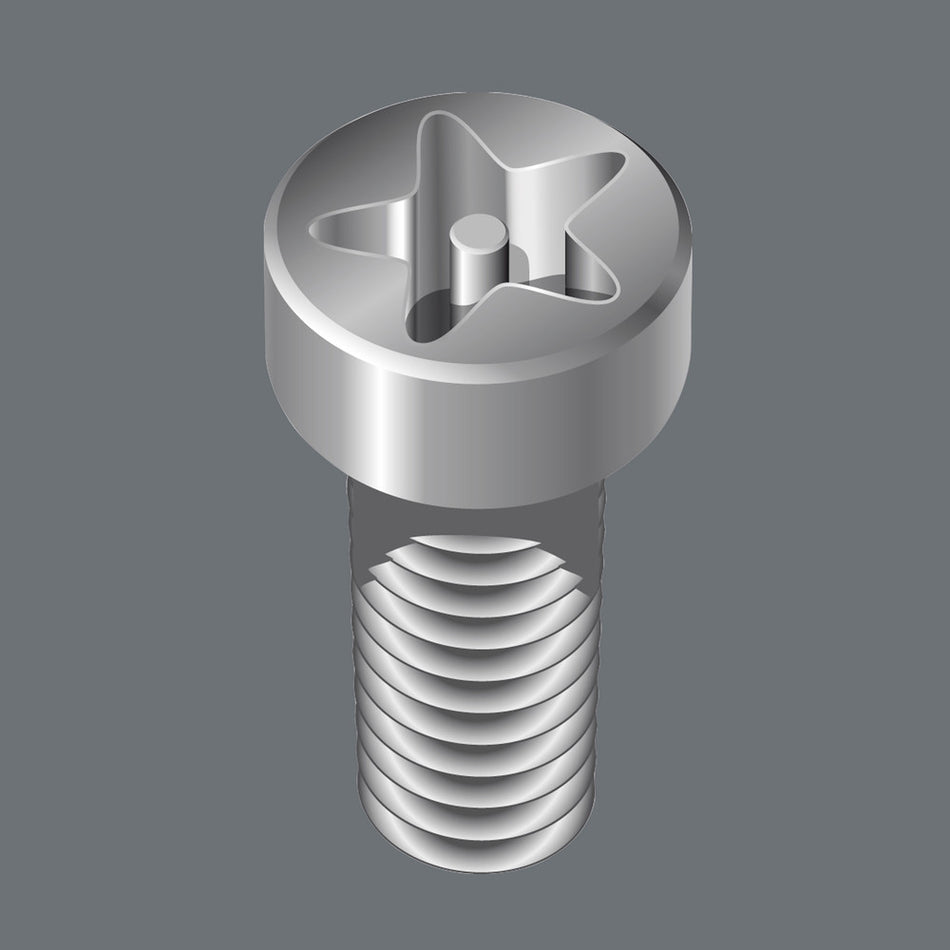 Wera 05134699001 867/1 IPR TORX PLUS bits with bore hole, 8 IPR x 25 mm