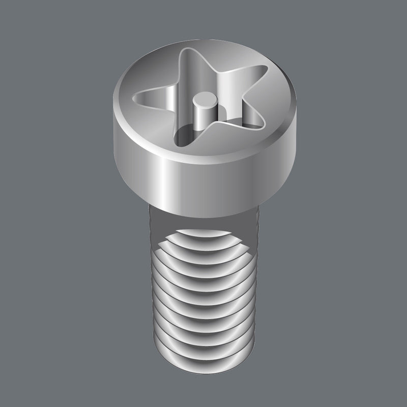 Wera 05204126001 867/4 IPR TORX PLUSÃ‚Â® bits with bore hole, 20 IPR x 50 mm