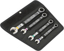 Wera 05073295001 6000 Joker 4 Imperial Set 1 Set of ratcheting combination wrenches, Imperial, 4 pieces