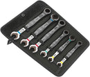 Wera 05020022001 6000/6002 Joker 6 Set 1 Set of ratcheting combination / double open-ended wrenches, 6 pieces