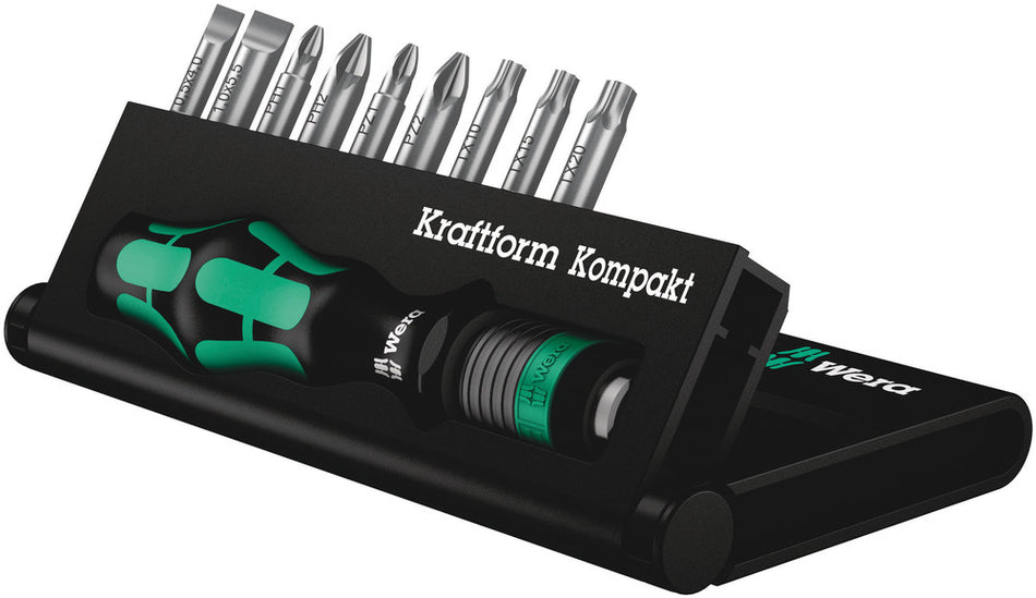 Wera 05056653001 Kraftform Kompakt 10, 10 pieces