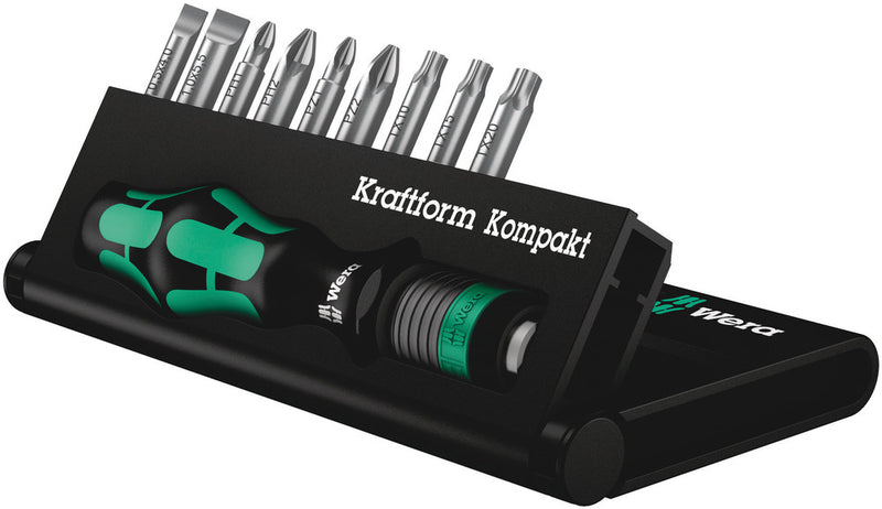 Wera 05056653001 Kraftform Kompakt 10, 10 pieces