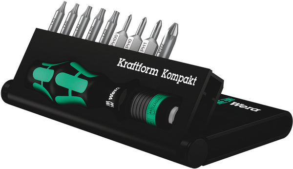 Wera 05135942001 Kraftform Kompakt 12, 10 pieces