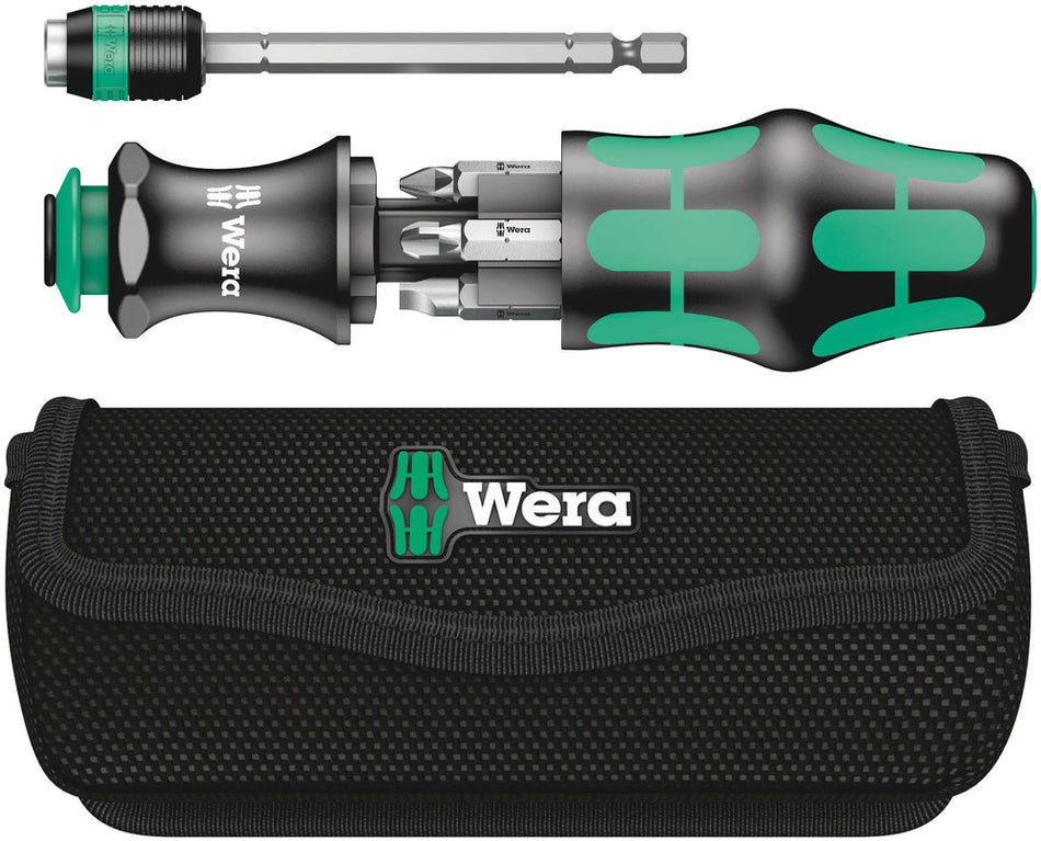 Wera 05051024001 Kraftform Kompakt 25 with pouch, 7 pieces