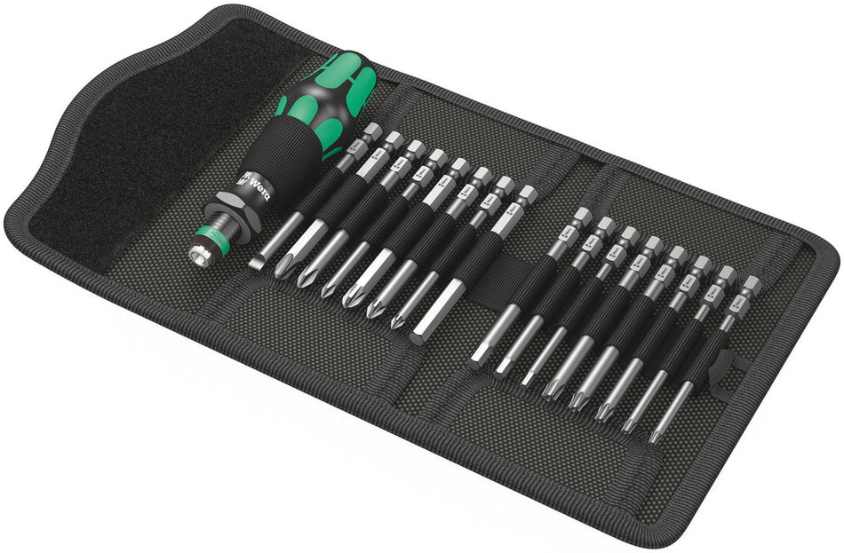 Wera 05059295001 Kraftform Kompakt 60, 17 pieces