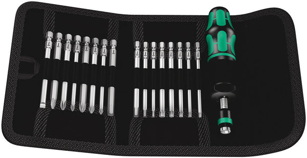 Wera 05059293001 Kraftform Kompakt 60 Torque 1.2 - 3.0 Nm, 17 pieces