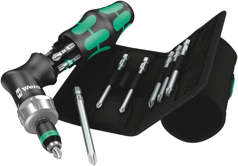 Wera 05051031001 Kraftform Kompakt Pistol RA 4, 13 pieces